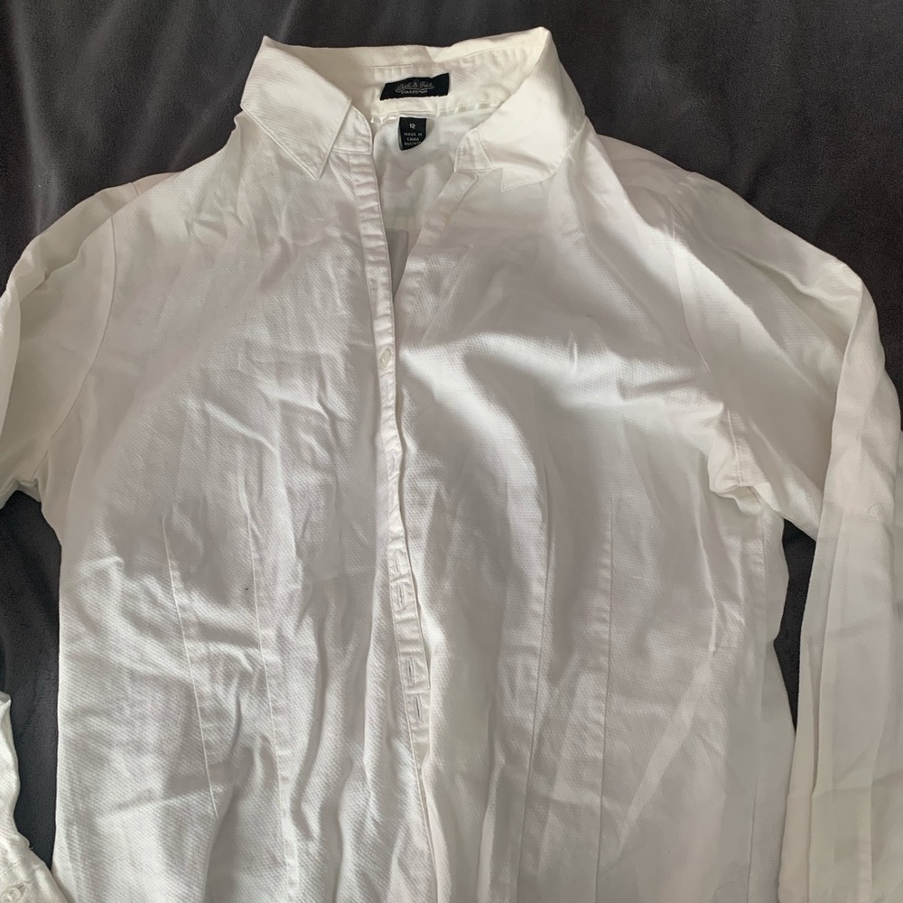 Peel & peel white blouse.